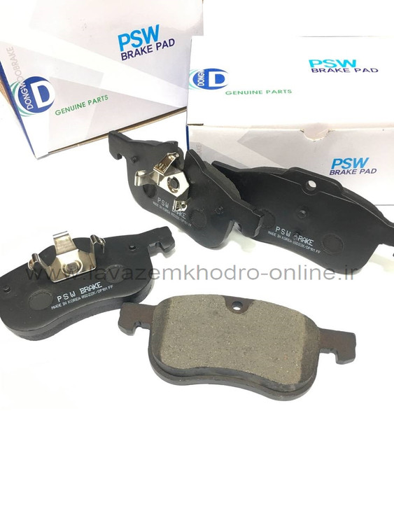 لنت ترمز جلو ام جی 6 و ام جی 550 کره ای با ضمانت