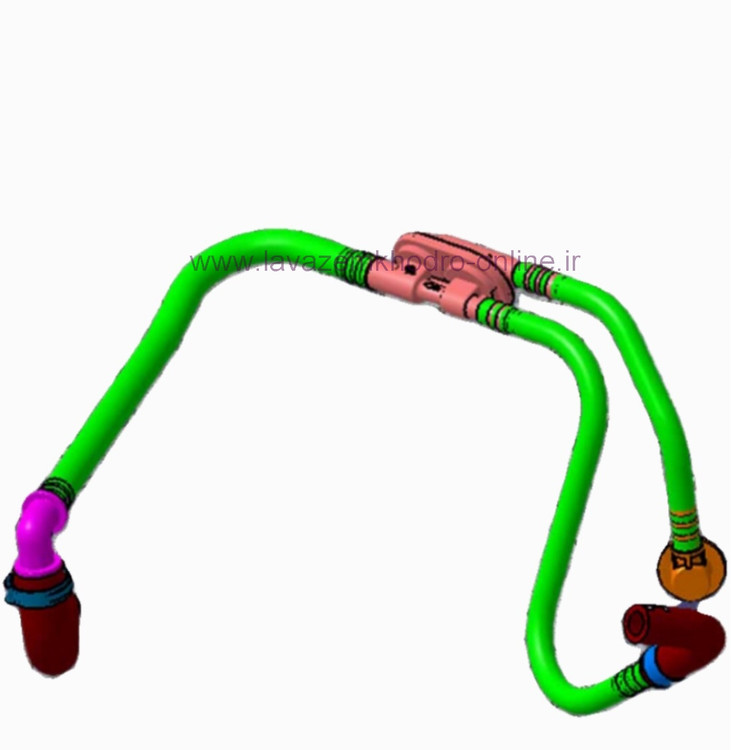 شیلنگ ترمز ام وی ام x22 پرو
