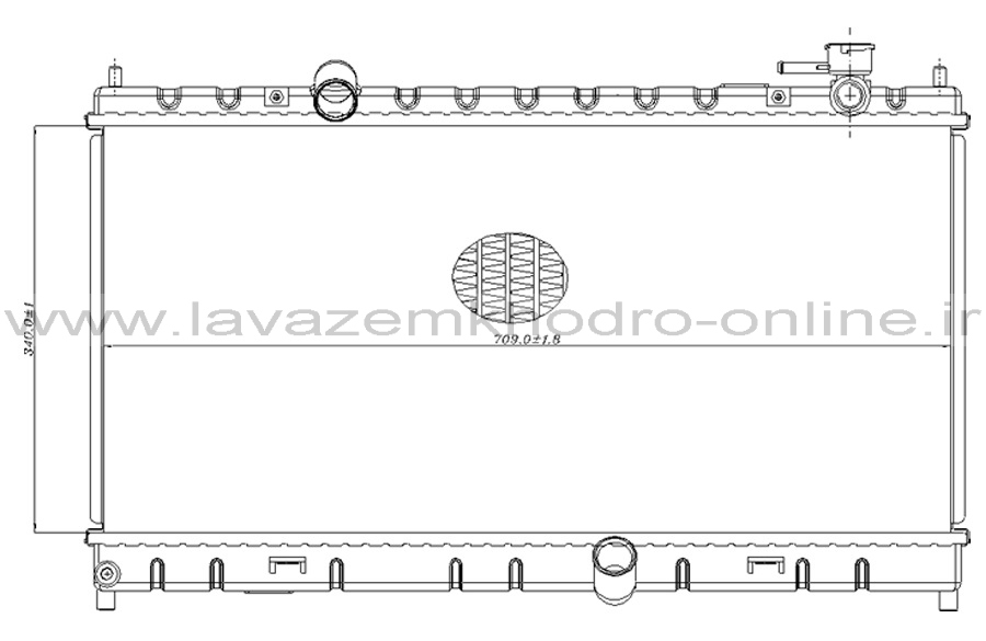 رادیاتور اب lifan 620