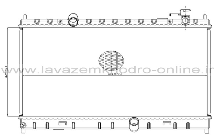 رادیاتور اب lifan 620